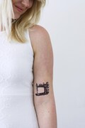 Sewing Machine Temporary Tattoo – Vintage Crafter Gift product logo