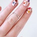 Colorful flowers waterslide nail decals / flower nail decals / nail art / floral nails / floral nail decals / dried flower nail decals