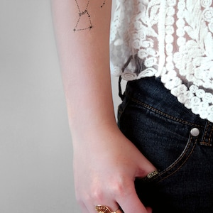 Orion constellation temporary tattoo | orion tattoo | star gift idea | orion jewelry | constellation temporary tattoo | stars | Gift