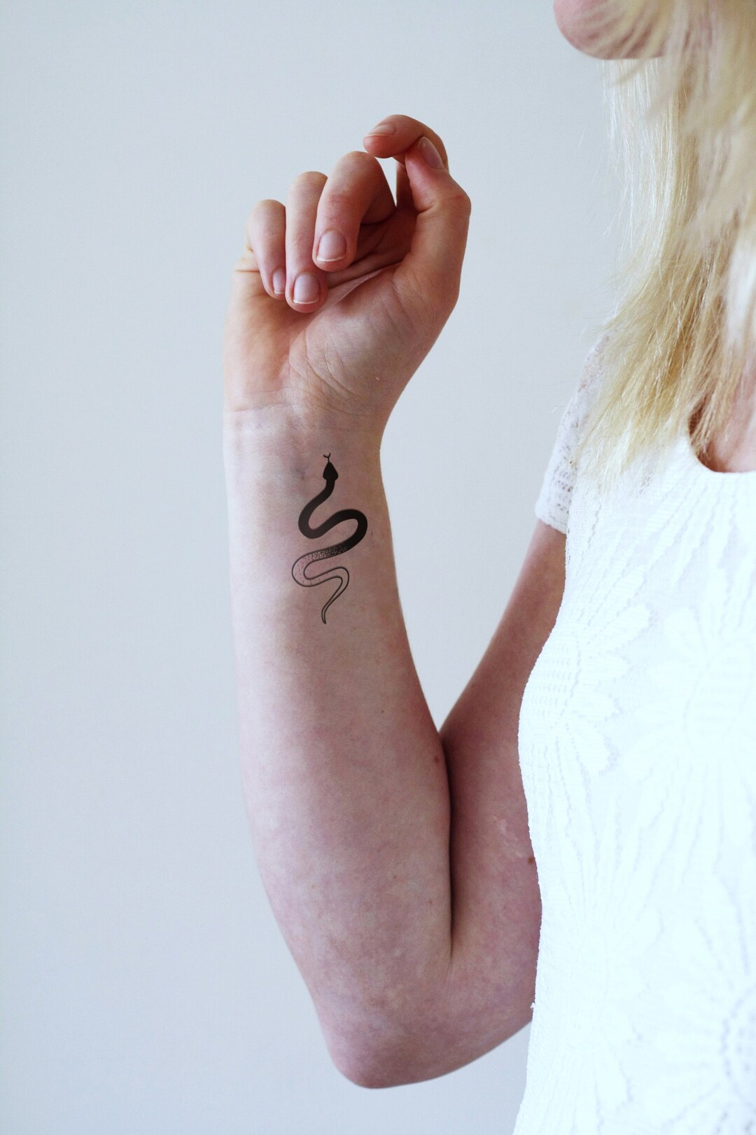 Snake Temporary Tattoo Snake Tattoo Small Snake Temporary Tattoo
