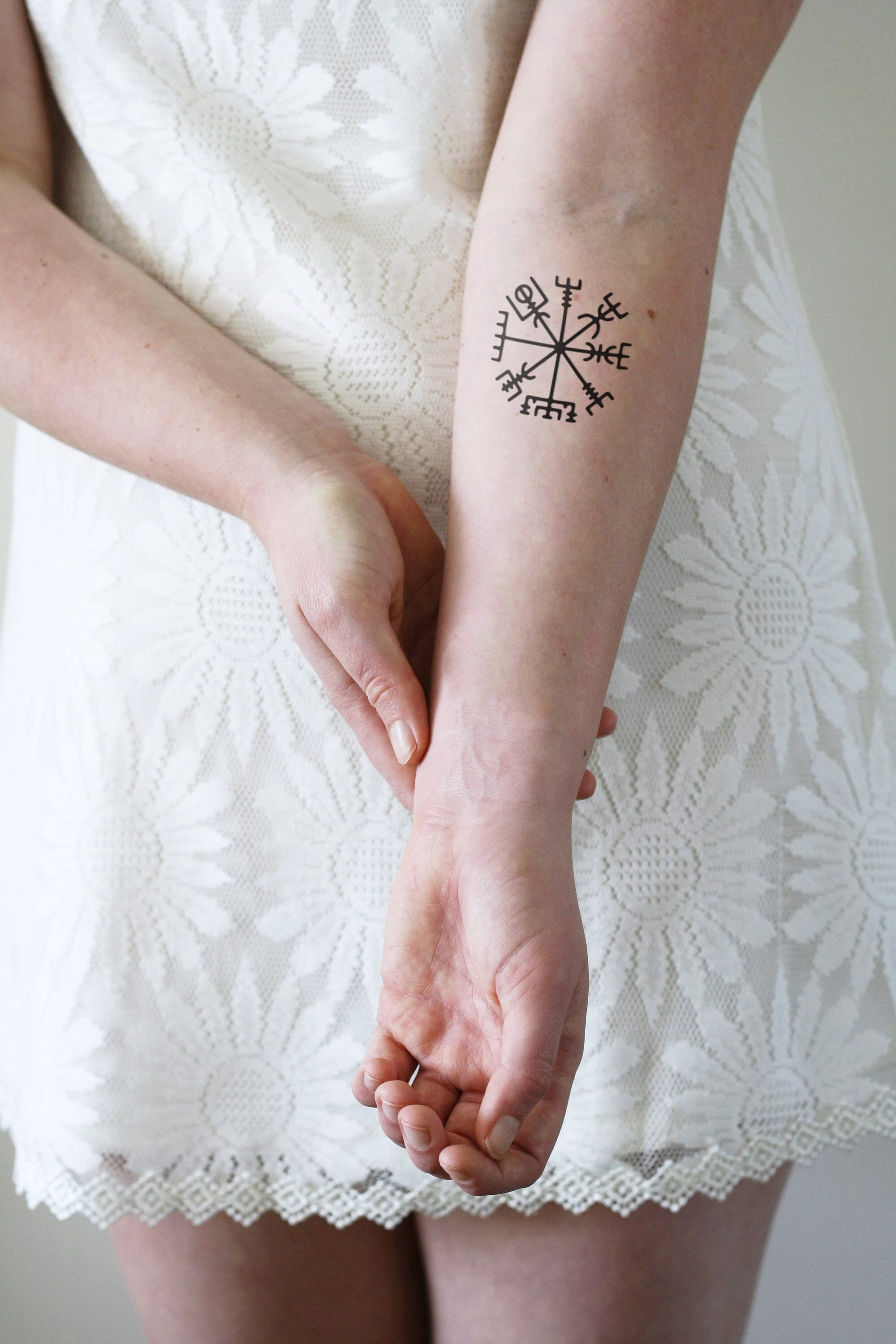 Tatuagem Fake Masculina Feminina Faixa Lisa Anti-braço
