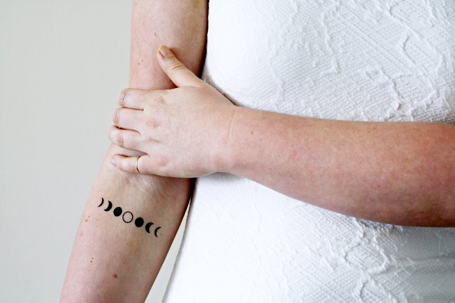 Set of Two Moon Phase Temporary Tattoos / Moon Temporary - Etsy Set of Two Moon Phase Temporary Tattoos / Moon Temporary - Etsy