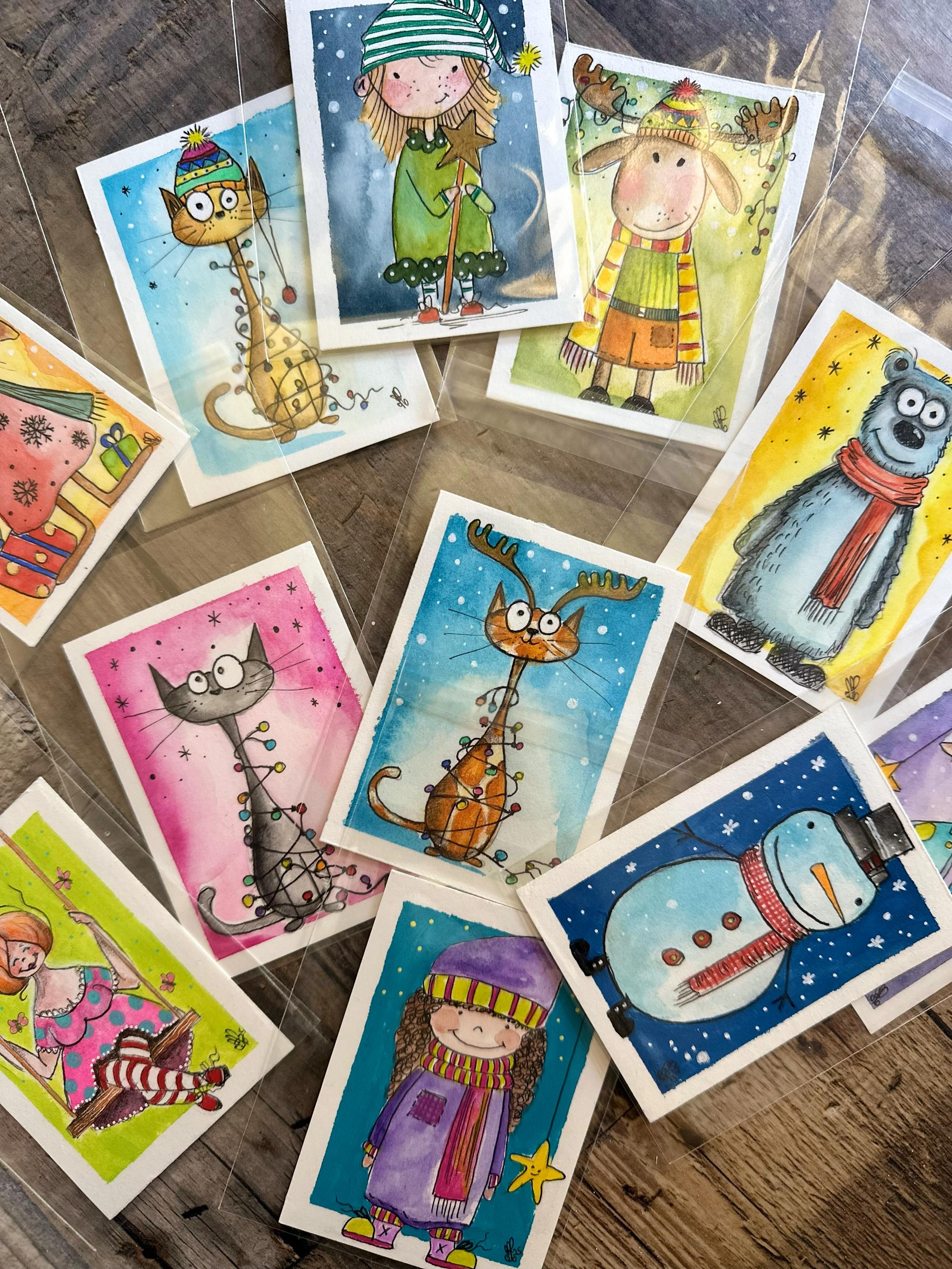 Original ACEO Art Card - Etsy UK