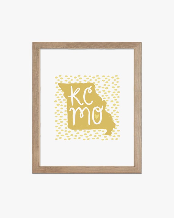 Items similar to Kansas City KCMO Print Home Decor on Etsy