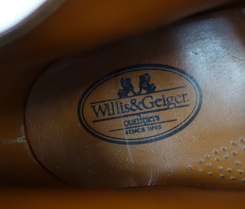Willis /& Geiger Safari Hiking Trail Ankle Boots Men/'s Size 13 Medium Brown Leather Uppers Leather Insoles Vintage 1990/'s All Occasion