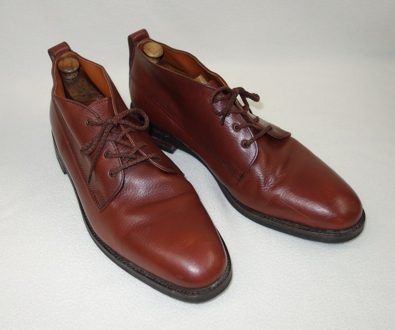 Willis /& Geiger Safari Hiking Trail Ankle Boots Men/'s Size 13 Medium Brown Leather Uppers Leather Insoles Vintage 1990/'s All Occasion