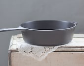 Deep 8, 10-1 2 quot deep unmarked cast iron skillet chicken fryer manufactured in the 1960 39 s by Wagner Ware