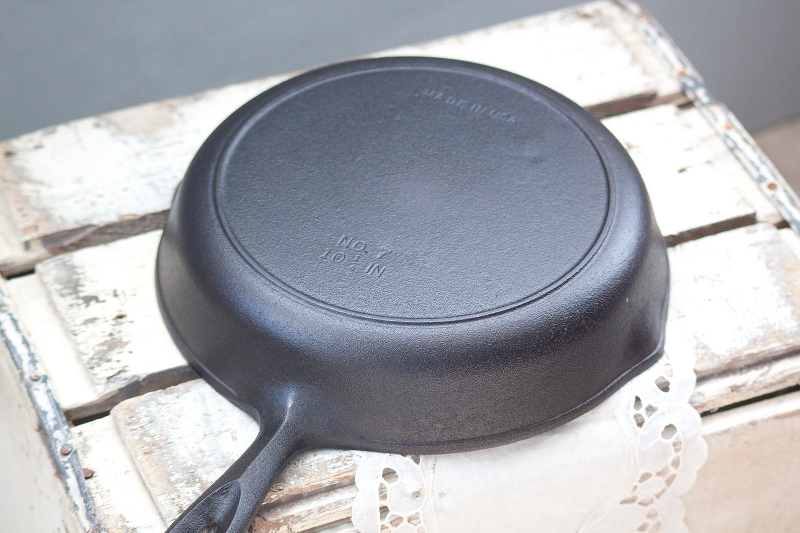 Vintage 7 Birmingham Stove and Range Skillet 101/4 Inch Etsy