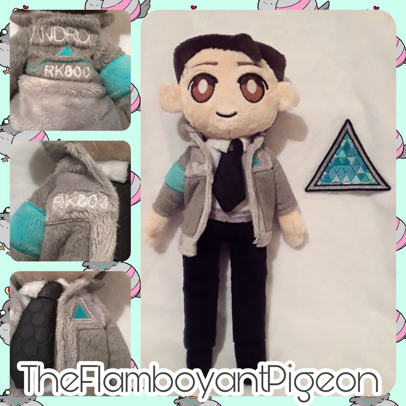 detroit become human connor plush