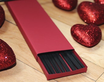 Red Velvet Incense Fragrance Gift Boxes, 10 Pieces | Velvet Touch - Be My Valentine