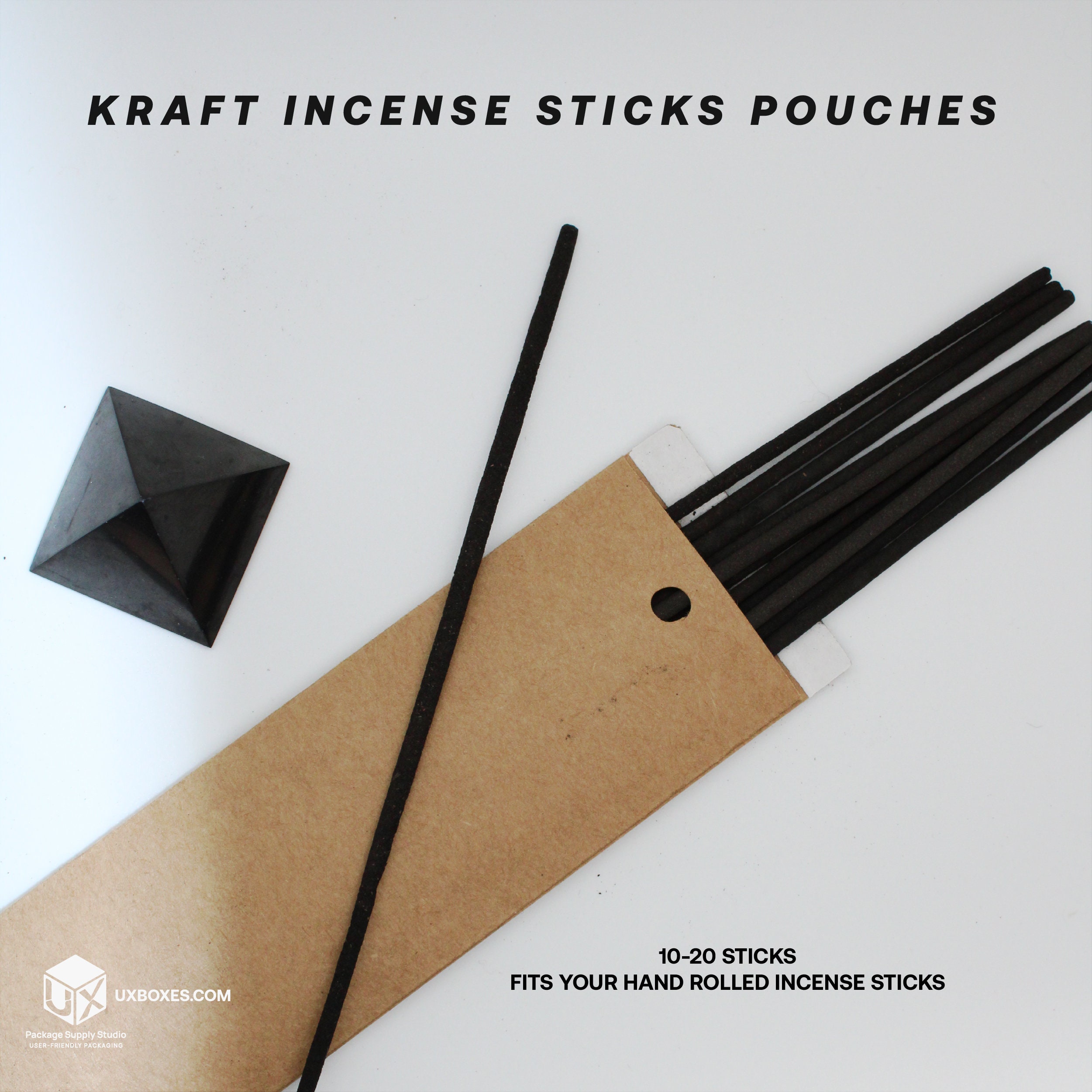 Kraft Incense Envelopes/pouches for 11inch Sticks Etsy