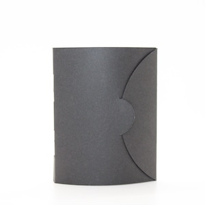 UX BOXES® Precisso Technique™ snelvouwbaar: geen stijve vouwen Zwarte 3,9 inch hoge stevige blanco parfumvoorbeeldboekjes™ | Meerdere maten, 25 stuks