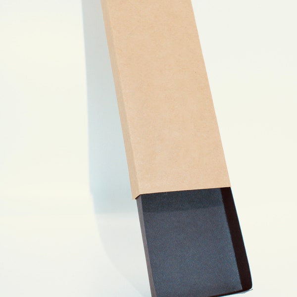 two-tone kraft + tux black incense packaging — fits all