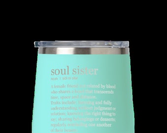 Soul Sister Insulated Wine Tumbler