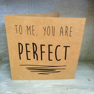 To Me, You Are Perfect DIGITAL CARD