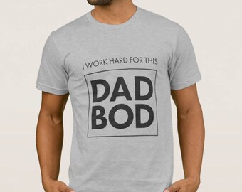 Custom Text DAD BOD | unisex tee