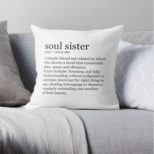Soul Sister gifts engraved wine glass, pint glass, tumbler, art & more image 5