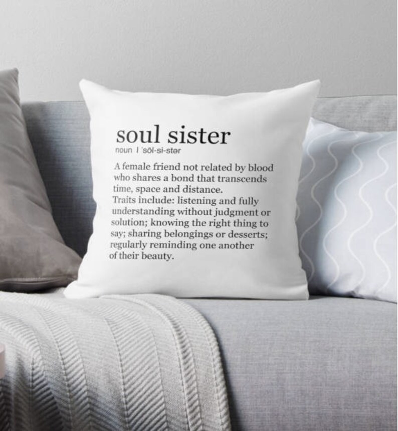 Soul Sister gifts engraved wine glass, pint glass, tumbler, art & more image 5