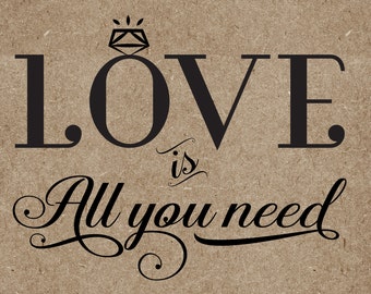 Love is All You Need card