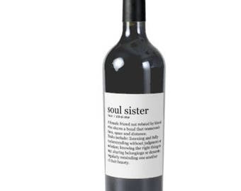 Soul Sister Wine Labels