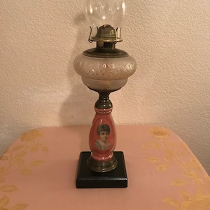 Rare Unique Antique Kerosene Lamp
