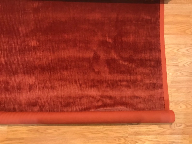 Vintage Baker Furniture Co. Upholstery Velvet 1950s 2 Yards Etsy