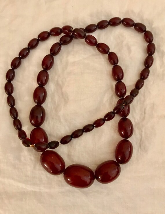 cherry amber necklace