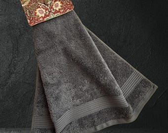 William Morris Strawberry Thief Egyptian Cotton Aga Towel