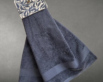 William Morris Blue Willow Aga Towel: Egyptian Cotton Kitchen Towel