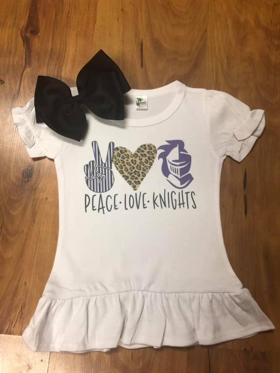 Toddler//Kids Ruffle T-Shirt My Cousin in Arkansas Loves Me