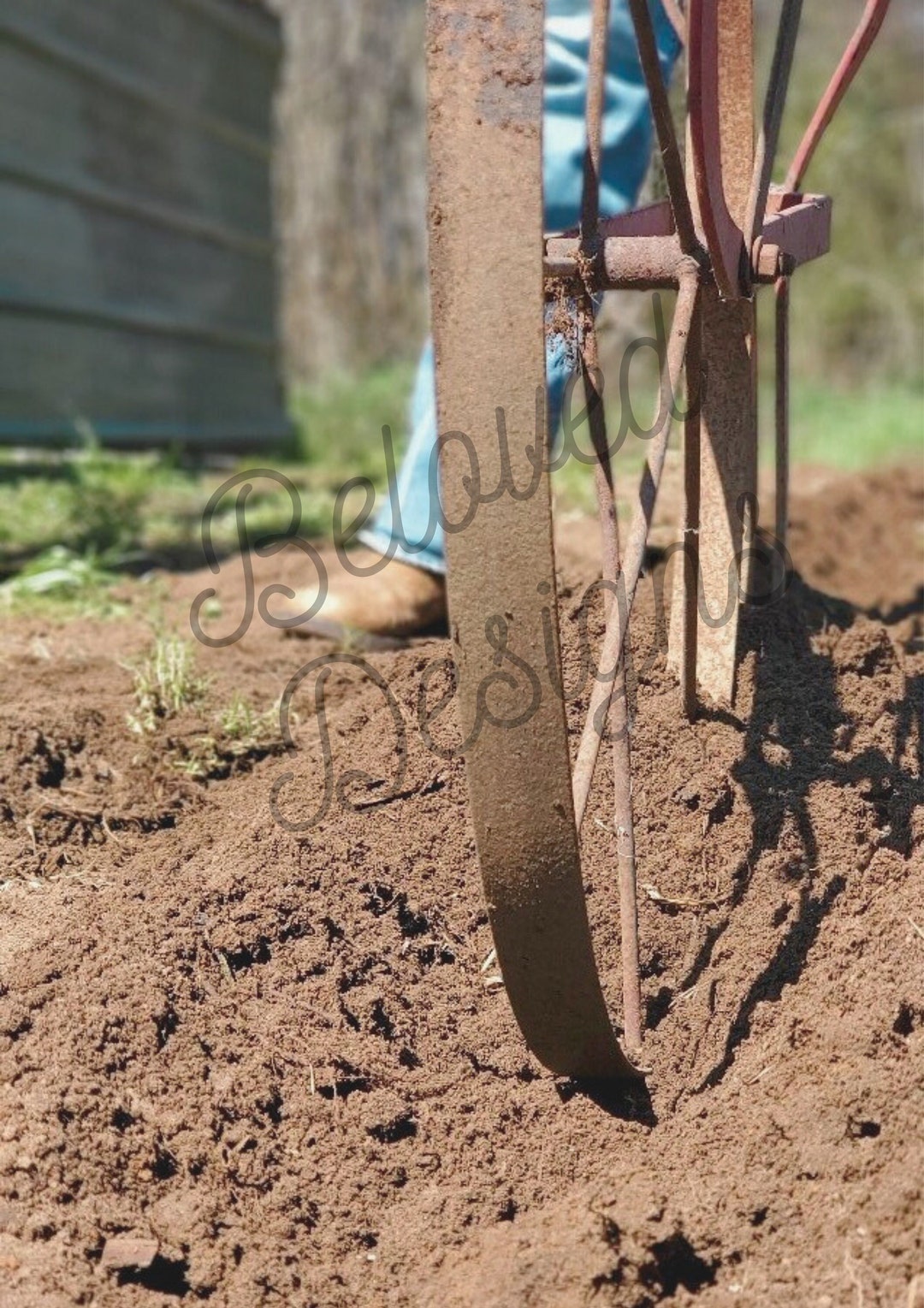 Antique Push Plow Digital Download Printable Wall Art Farm - Etsy
