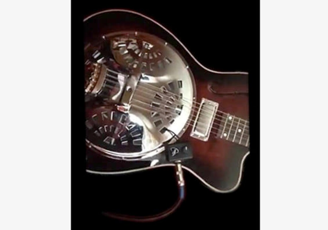 The Grip Resonator Guitar Pickup With Flexible Microgoose Neck by