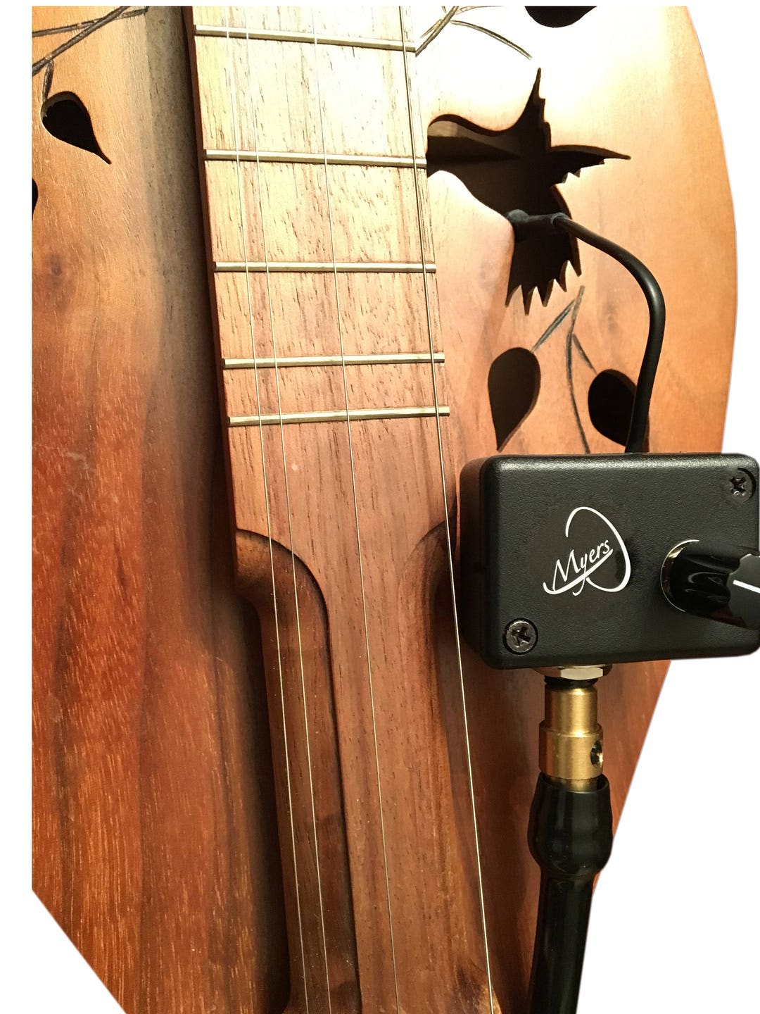 Dulcimer Microphone With Flexible Microgoose Neck by Myers Pickups Etsy