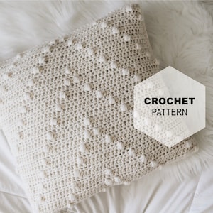 The Upside Pillow Pattern // Crochet Pillow Pattern PDF // Crochet Pattern