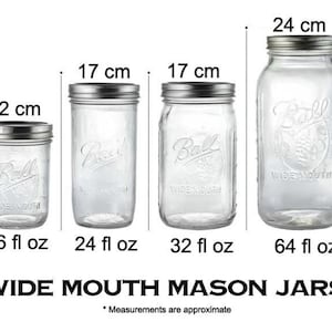 24 oz Glass Mason Jar Cup, Mason Jar Tumbler, Mason Jar Tumbler Cup, Mason Jar Straw Cup, Wide Mouth Mason Jar Tumbler fits in cupholder, image 7