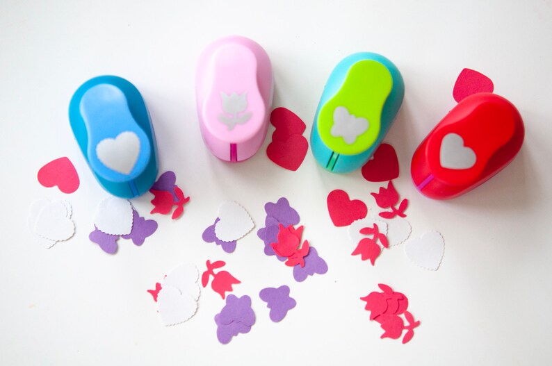 Heart Shape Hole Punch Heart Design Punch Heart Paper Punch Etsy