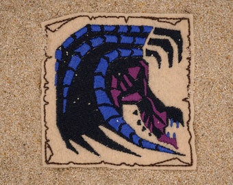 Gore Magala inspired patches // ornament