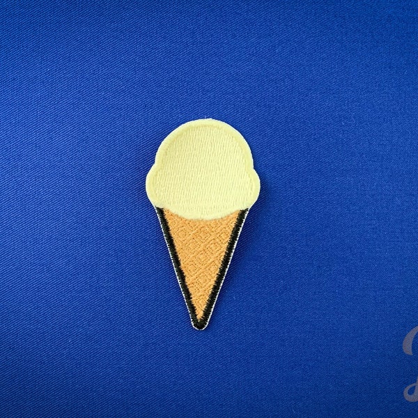 Scoops Ahoy ice cream from Stranger Things inspired patch // ornament, cosplay prop.