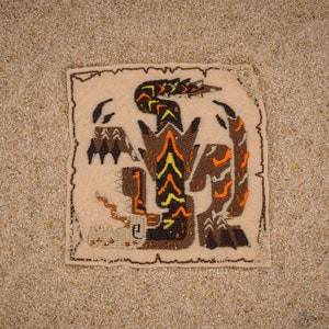 Brute Tigrex inspired patches // ornament image 1
