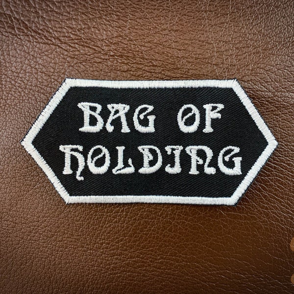 Bag of Holding patch // ornament, cosplay prop.