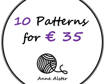 Pick any 10 Crochet Patterns // Pattern DEAL // PDF Crochet Pattern