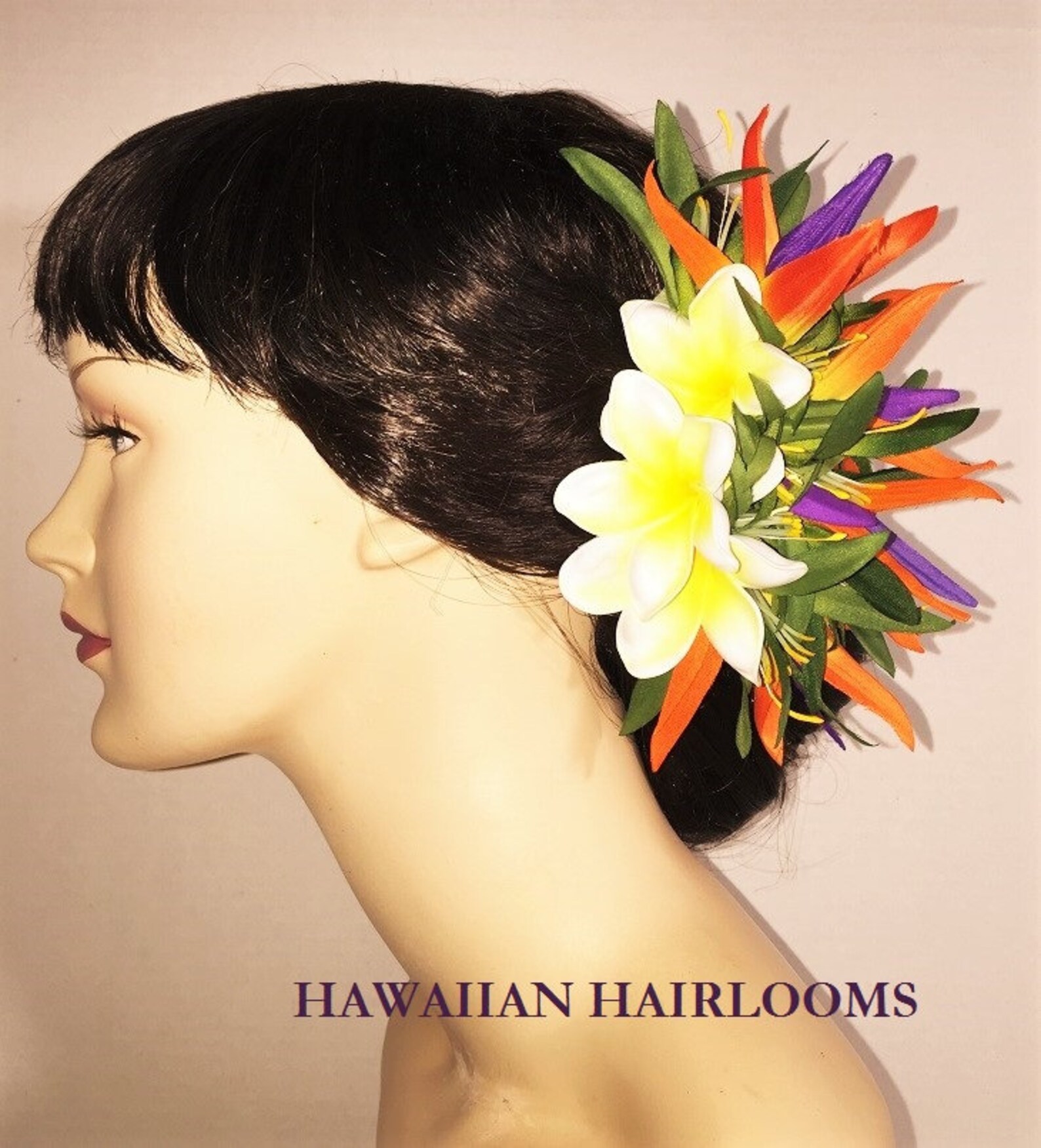 BIRDS of Paradisetropical Flower Hair Clip.hawaiian Etsy