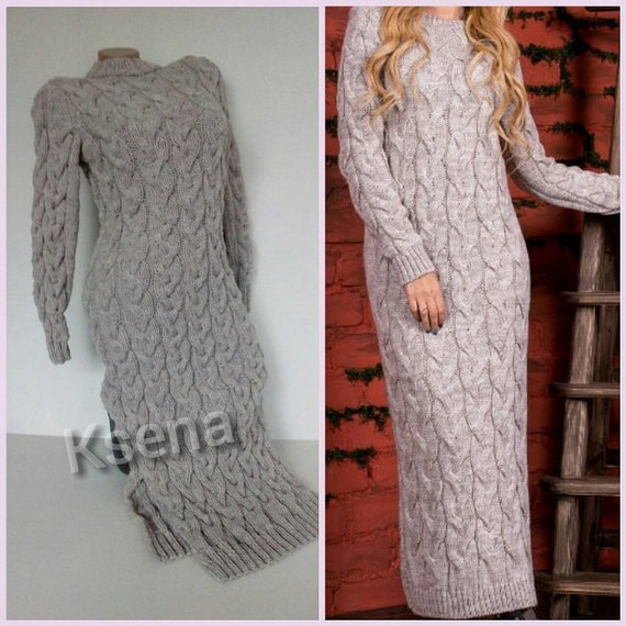 sweater knit dress