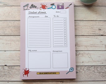 A5 Forensic Assignment student planner