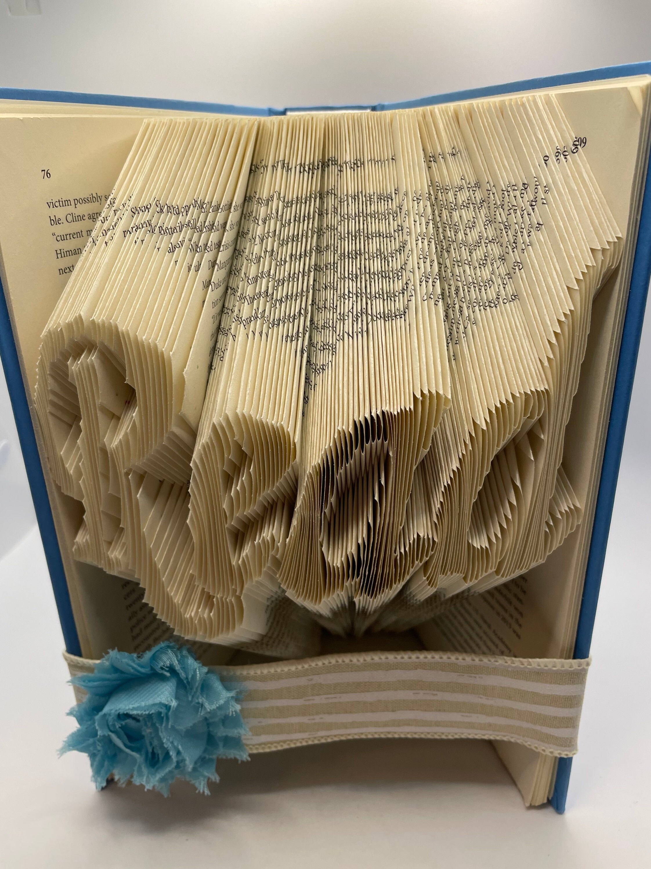 Book Paper Wall Sculpture Paper Cog Spiral Recycled Book Paper Art  Contemporary Art 
