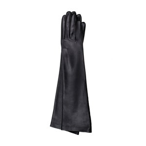 Leather evening gloves top
