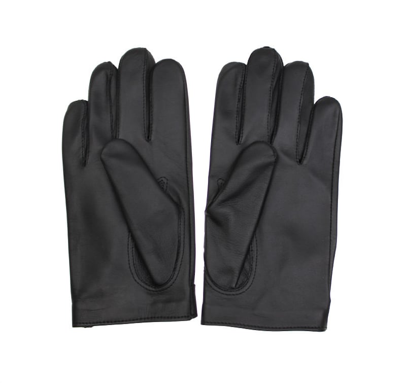 Men's Unlined Leather Gloves Classic Gloves Officer Etsy Canada
