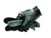 Men's car driving gloves, soft Italian nappa lamb leather, British Racing Green gloves, black and dark green gloves 