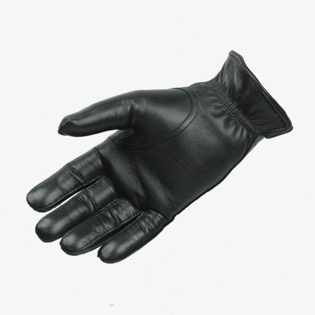 Men's Warm Leather Gloves Fine Soft Lamb Leather Warm Men's Winter