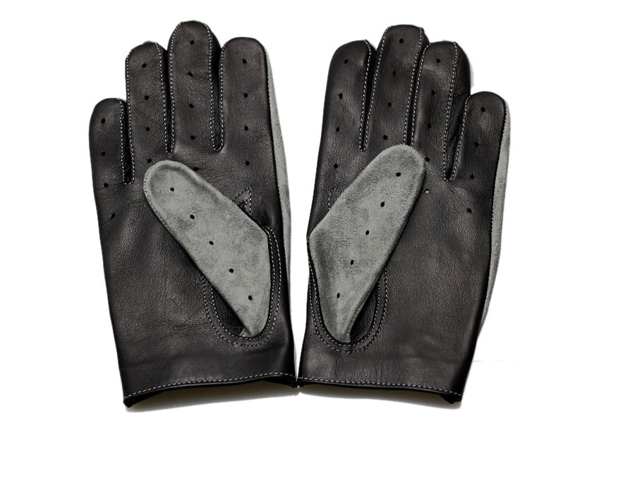 Men's Car Driving Gloves Soft Italian Black Nappa Lamb Etsy Singapore